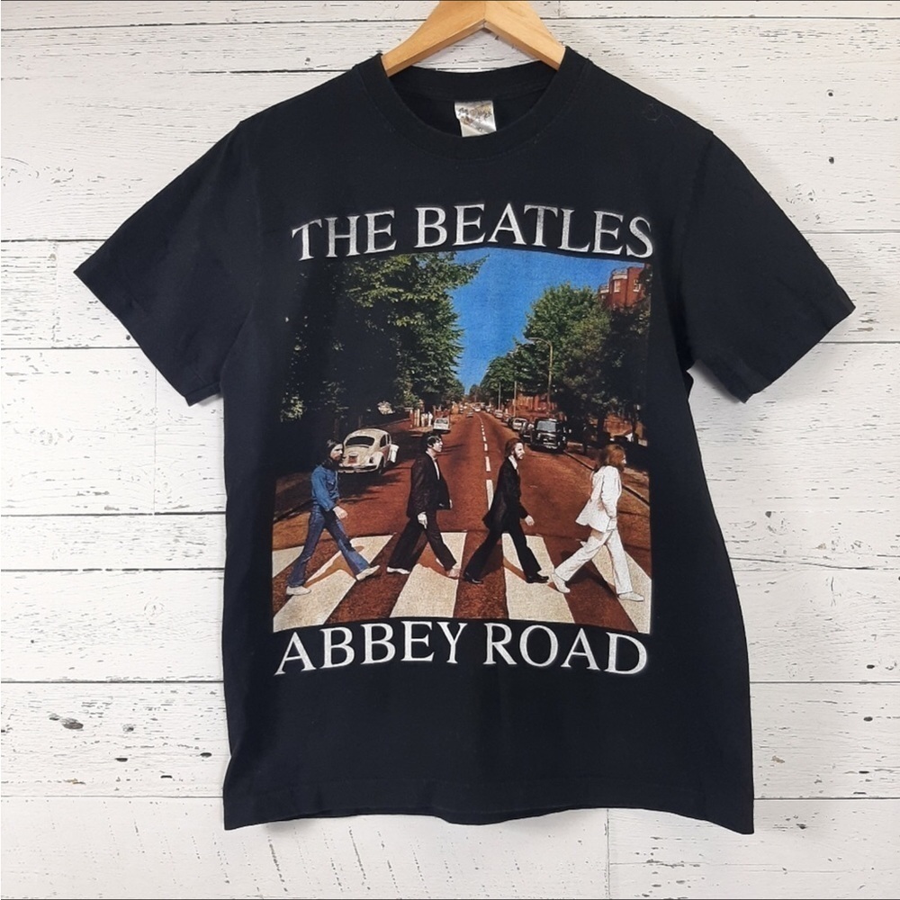 Vintage 90s The Beatles Abbey Road The Maxx Rock Tag Size Medium Single Stitch  